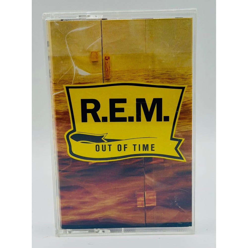 R.E.M. Out of Time Cassette Tape 1991 Warner Bros
